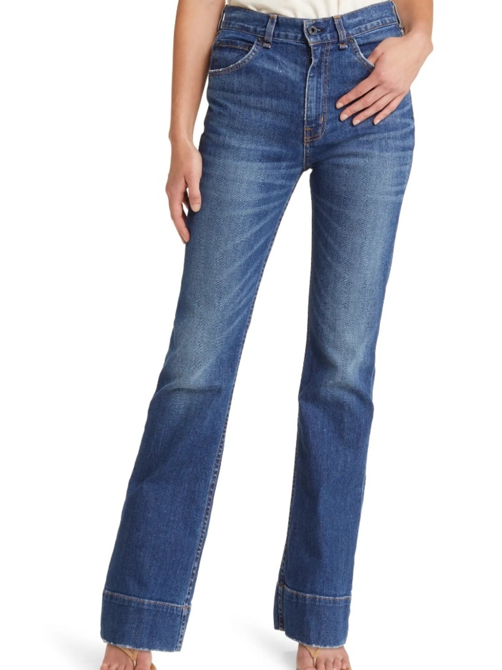 ASKK NY - Cruz High Waist Bootcut Jeans - SIZE 29